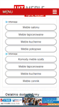 Mobile Screenshot of hit-meble.com.pl